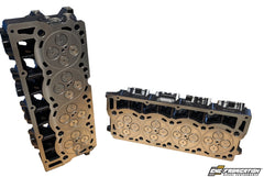 08-10 6.4L CNC Fab Stage 1 Cylinder Head Set - 421054