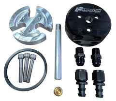 94.5-26 CNC Fab Billet Universal Fuel Sump w/ Integrated Return - 422103