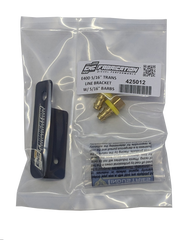 94.5-97 7.3L CNC Fab E4OD Transmission Cooler Stainless Line Kit - 425005