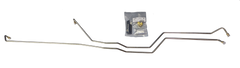 94.5-97 7.3L CNC Fab E4OD Transmission Cooler Stainless Line Kit - 425005