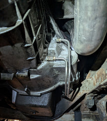 98.5-03 7.3L CNC Fab ZF6 Transmission Cooler Line Kit w/ 3/8" Barbs - 425008