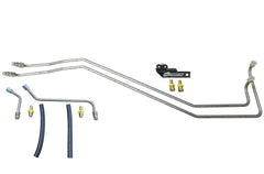 98.5-03 7.3L CNC Fab ZF6 Transmission Cooler Line Kit w/ 3/8" Barbs - 425008