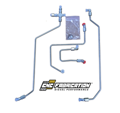98.5-03 7.3L CNC Fab 4-Line Feed Fuel Bowl Retain Line Kit - 42200X
