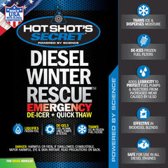 Hot Shot's Secret Diesel Winter Rescue Fuel Additive
