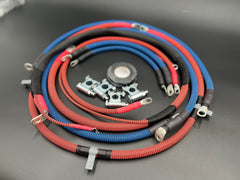 99-02 7.3L Superduty / Excursion Performance Custom Cables Battery Cable Kit - Fender Relay