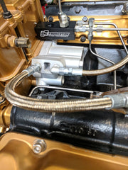 98.5-03 7.3L CNC Fab Fuel Bowl Relocation Retrofit Block - 42202X