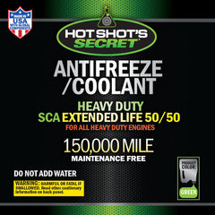 Hot Shot's Secret Heavy Duty Extended Life Antifreeze - Green