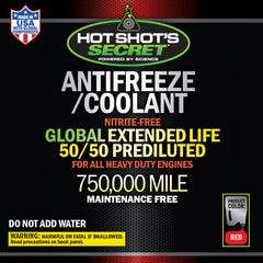 Hot Shot's Secret Heavy Duty Ultra Long Life Antifreeze - Red