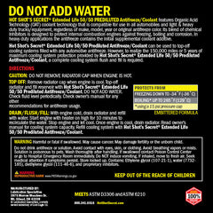 Hot Shot's Secret Heavy Duty Extended Life Antifreeze - Yellow