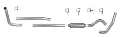 DIAMOND EYE 99-03 7.3L 4" Aluminized turbo back single exhaust with muffler - K4319A