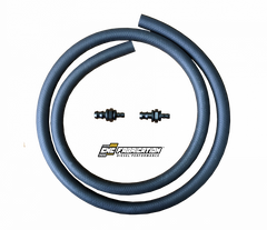 94.5-97 7.3L CNC Fab E4OD Transmission Cooler Adapter Hose Kit - 425010