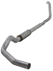 DIAMOND EYE 99-03 7.3L 5" Aluminized turbo back single W/ muffler - K5323A