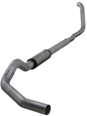 DIAMOND EYE 99-03 7.3L 5" Stainless turbo back single W/ muffler - K5323S