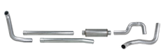 99.5-03 7.3L Diamond Eye F450 4" Aluminized Turbo Back Single Exhaust w/ Muffler - K4329A