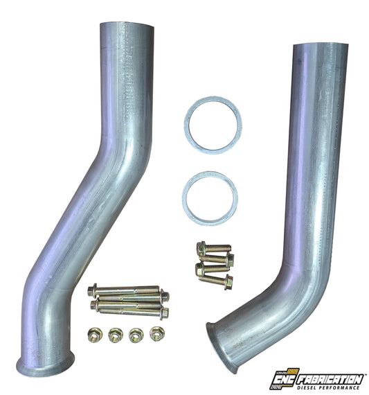 Stop Exhaust Leaks & Restore Lost Boost: CNC Fab 7.3L Powerstroke Up Pipes