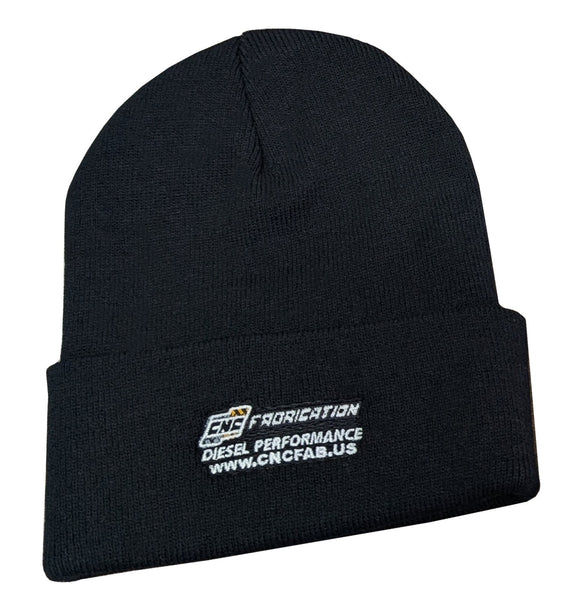 CNC Fabrication Diesel Performance Black Winter Beanie Hat – CNC