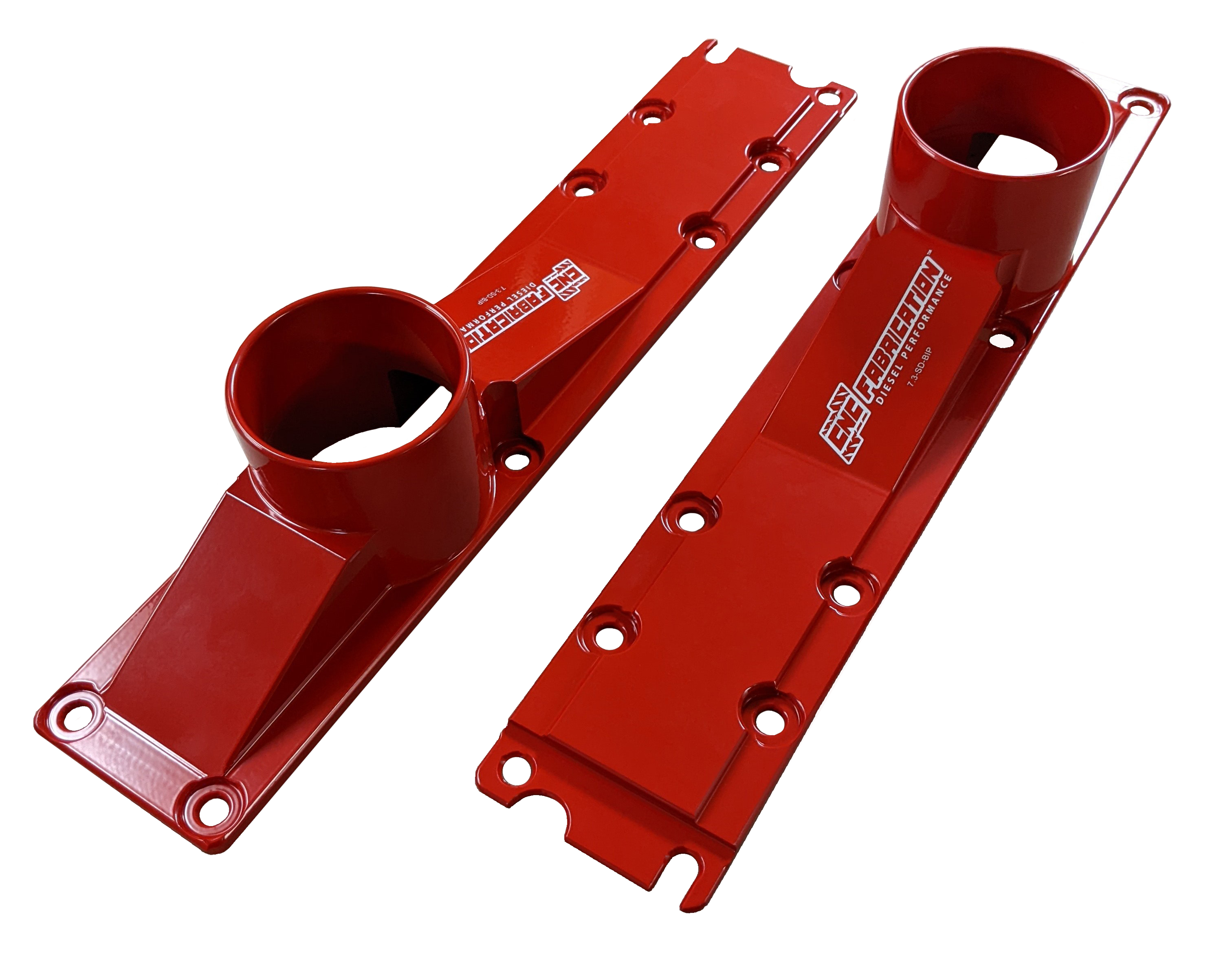 Swag Performance Billet Aluminum Intake Plenum – Ford 7.3L Powerstroke Diesel – 10 Bolt – USA Made – SWF-Plenum10 V2 - View #6