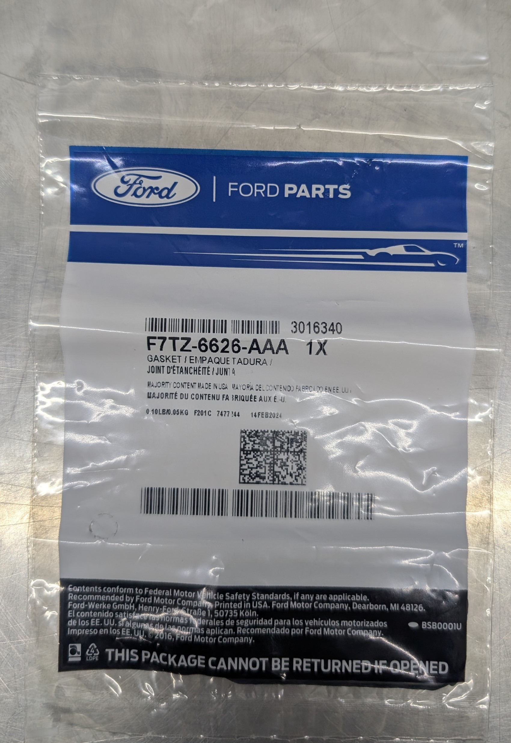 97-03 7.3L Ford Engine Oil Pick-up Tube Seal - F7TZ6626AAA – CNC