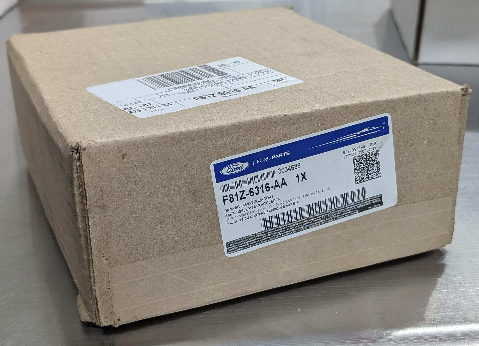 94.5-03 7.3L Ford Harmonic Balancer - F81Z6316AA – CNC Fabrication