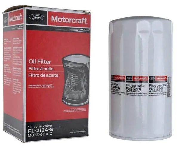 11-25 6.7L Ford Motorcraft FL-2124S Engine Oil Filter - MU2Z6731C