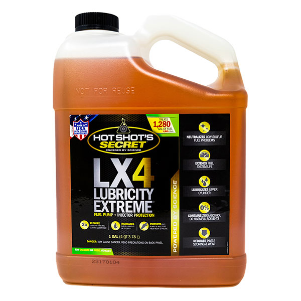 Hot Shot's Secret LX4 Lubricity Extreme Fuel Additive – CNC