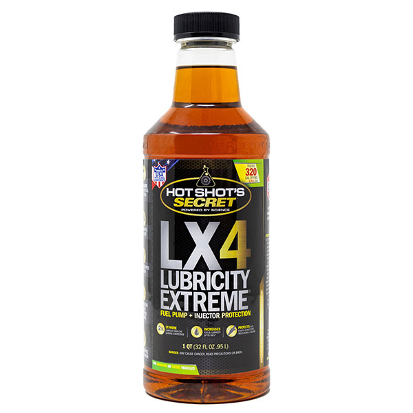 Hot Shot's Secret LX4 Lubricity Extreme Fuel Additive – CNC