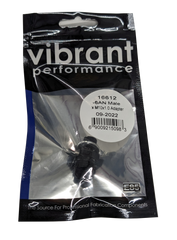 Vibrant Performance -06 AN MALE TO M10 X 1.0MM Fuel Fitting - 16612