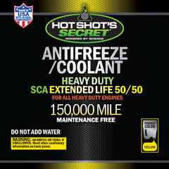Hot Shot's Secret Heavy Duty Extended Life Antifreeze - Yellow