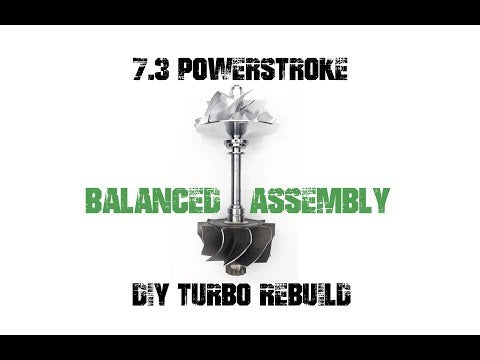 KC Turbos Balanced Assembly DIY Turbo Kit | 1994-2003 Ford 7.3 Powerstroke