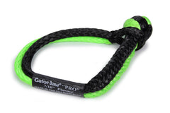 BUBBA GEAR 7/16in Gator Jaw Soft Shackle Green/Black 176745PROGB