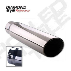 DIAMOND EYE Stainless bolt on rolled angle 5 x 5 x 12 long - DE-5512BRA