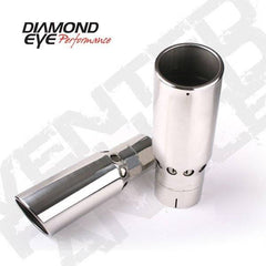 DIAMOND EYE Stainless steel vented rolled-angle polished 4 x 5 x 16 long - DE-4516VRA