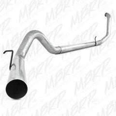 99-03 7.3L F-250/350 MBRP 4" Alum turbo back single NO muffler - S6200PLM