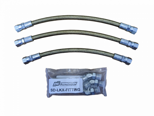 98.5-03 7.3L CNC Fabrication HPOP Line Kit w/ HPx crossover